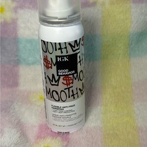 IGK Good Behavior Anti-Frizz Hairspray -Brand New